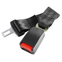 Rigid Car Seat Belt Seatbelts Extender Longer Buckle Safety Extension 25cm