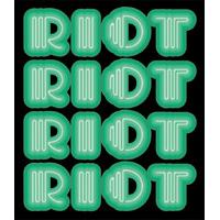Riot - Green By Ben Eine
