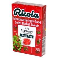Ricola Cranberry Swiss Herbal Sweets Box 45g