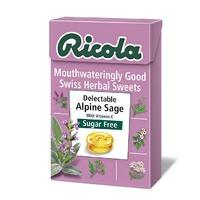 Ricola Swiss Herbal Sweets - Delectable Alpine Sage - Sugar Free 45g - 45 g