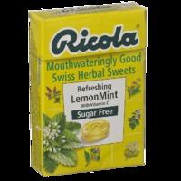 Ricola Lemon Mint Herbal Sweets Box 45g - 45 g