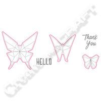 Richard Garay Origami Collection Hello Butterfly Stamp and Die Set 388122