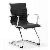 Ritz Cantilever Office Chair White Standard Delivery