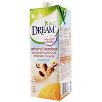 rice dream hazelnut almond milk 1l