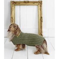 Ribbed Dog Coat in Stylecraft Life Chunky (9178)