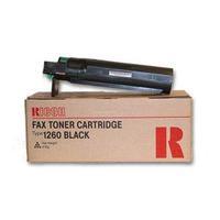 Ricoh Type 1260 Black Fax Toner Cartridge 5000 Page Yield for Ricoh