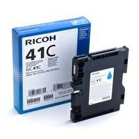 Ricoh GC41C Cyan Inkjet Cartridge 2200 Page Yield for Ricoh SG Series