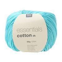 Rico Aquamarine Essentials Cotton DK Yarn 50 g