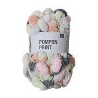 Rico Salmon Grey Creative Pompon Yarn 200 g