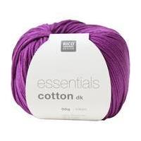 Rico Plum Essentials Cotton DK Yarn 50 g