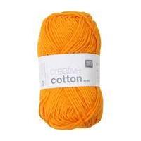 Rico Tangerine Creative Cotton Aran Yarn 50 g