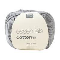 Rico Grey Essentials Cotton DK Yarn 50 g