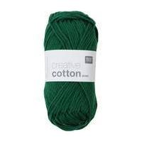 Rico Green Creative Cotton Aran Yarn 50 g