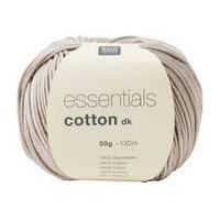 Rico Beige Essentials Cotton DK Yarn 50 g