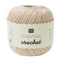 Rico Beige Essentials Crochet Yarn 50 g