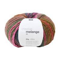 Rico Magenta Green Creative Melange DK Yarn 50 g