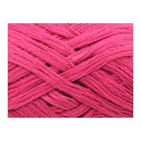 Rico Loopy Scarf Knitting Yarn Plain Cerise Pink