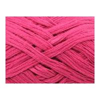 rico loopy scarf knitting yarn plain cerise pink