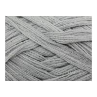 Rico Loopy Scarf Knitting Yarn Plain Silver Grey