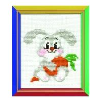 RIOLIS Counted Cross Stitch Kit Lop-eared Bunny 12.5cm x 15cm