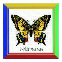 riolis counted cross stitch kit swallowtail butterfly 125cm x 167cm