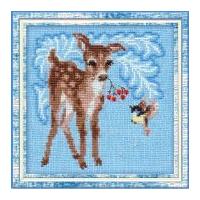 RIOLIS Counted Cross Stitch Kit Fawn 12.5cm x 18cm