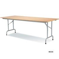 Rico Beech Top Folding Tables 1600 wide x 800 deep