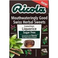 Ricola Liquorice Loz w Stevia, 45gr