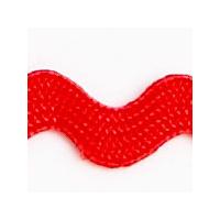 Ric Rac 5mm x 50m - Red