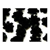 Ribbon Rosette Black