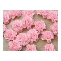 ribbon rosette pale pink