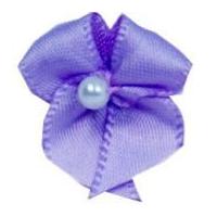 Ribbon Bows With Pearl Iris