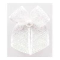 Ribbon Bows With Pearl Opal