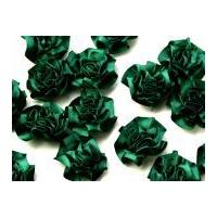 Ribbon Rosette Bottle Green