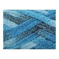 Rico CanCan Disco Scarf Knitting Yarn 007 Turquoise Blue Mix