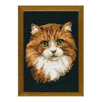 RIOLIS Counted Cross Stitch Kit Red Cat 20cm x 30cm