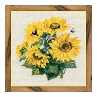 RIOLIS Counted Cross Stitch Kit Sunflowers 37.5cm