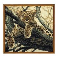 RIOLIS Counted Cross Stitch Kit Leopard 57.5cm