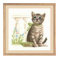 RIOLIS Counted Cross Stitch Kit Meow! 20cm