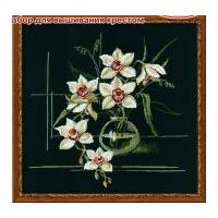RIOLIS Counted Cross Stitch Kit White Orchid 37.5cm