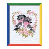 RIOLIS Counted Cross Stitch Kit First Love 12.5cm x 15cm