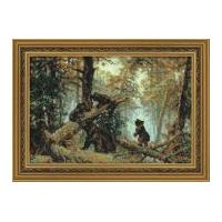 RIOLIS Counted Cross Stitch Kit Morning in a Pine Forest 25cm x 37.5cm