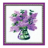 RIOLIS Counted Cross Stitch Kit Bunch of Lilacs 17.5cm