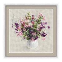 RIOLIS Counted Cross Stitch Kit Summer Bouquet