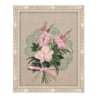 RIOLIS Counted Cross Stitch Kit Bouquet of Tenderness 22.5cm x 17.5cm