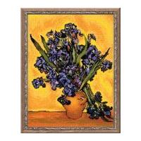 RIOLIS Counted Cross Stitch Kit Van Gogh Irises 27.5cm x 37.5cm