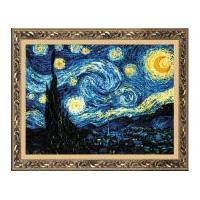 RIOLIS Counted Cross Stitch Kit Van Gogh Starry Night 30cm x 37.5cm