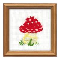 RIOLIS Counted Cross Stitch Kit Fly Agaric