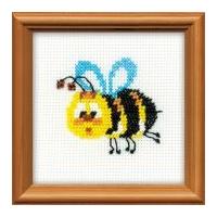 RIOLIS Counted Cross Stitch Kit Bee 10cm