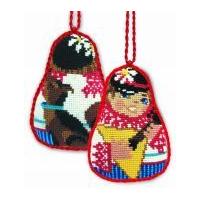 riolis counted cross stitch kit vanechka pincushion